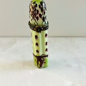 authentic Limoges Asparagus Box France | Garden Vegetable Collectible | Spring T